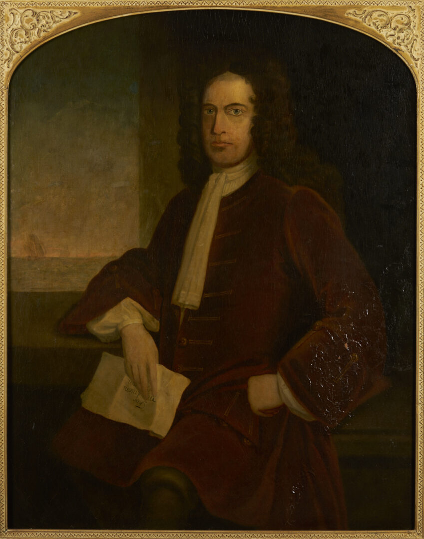 Lot 645: Portrait of Anthony Duane of New York, c. 1730