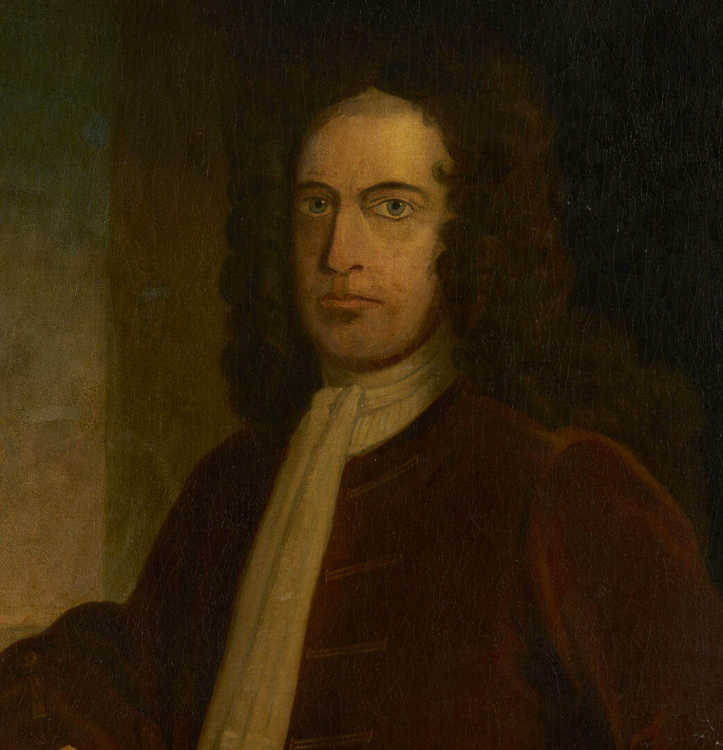 Lot 645: Portrait of Anthony Duane of New York, c. 1730