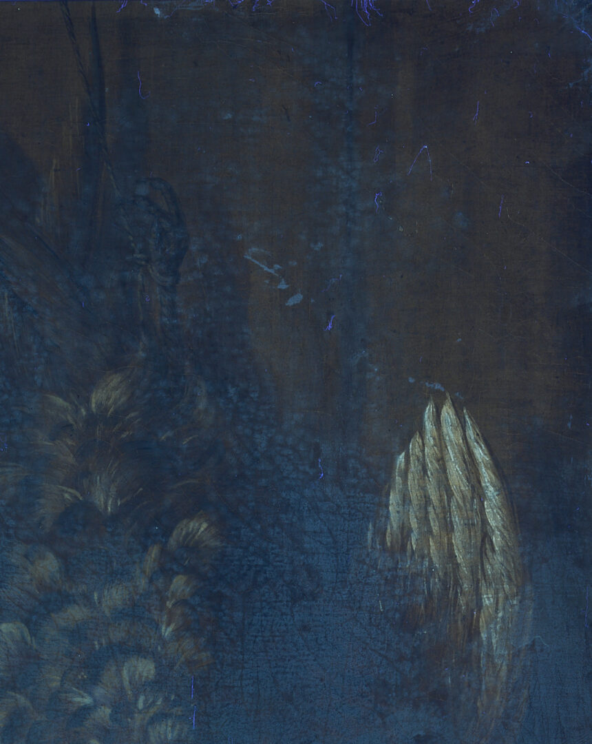 Lot 649: 19th C. Nature Morte Oil Painting, Still Life with Pheasant