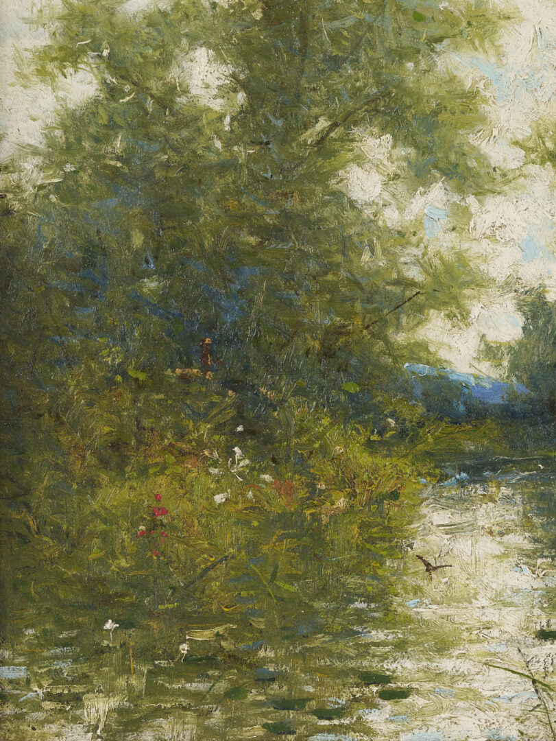 Lot 651: Milne Ramsey O/C Landscape Painting, Exhibited
