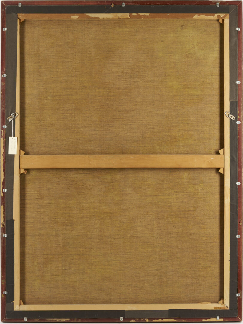 Lot 654: Carl Gutherz O/C Portrait of Kate Scruggs Gutherz, 1898