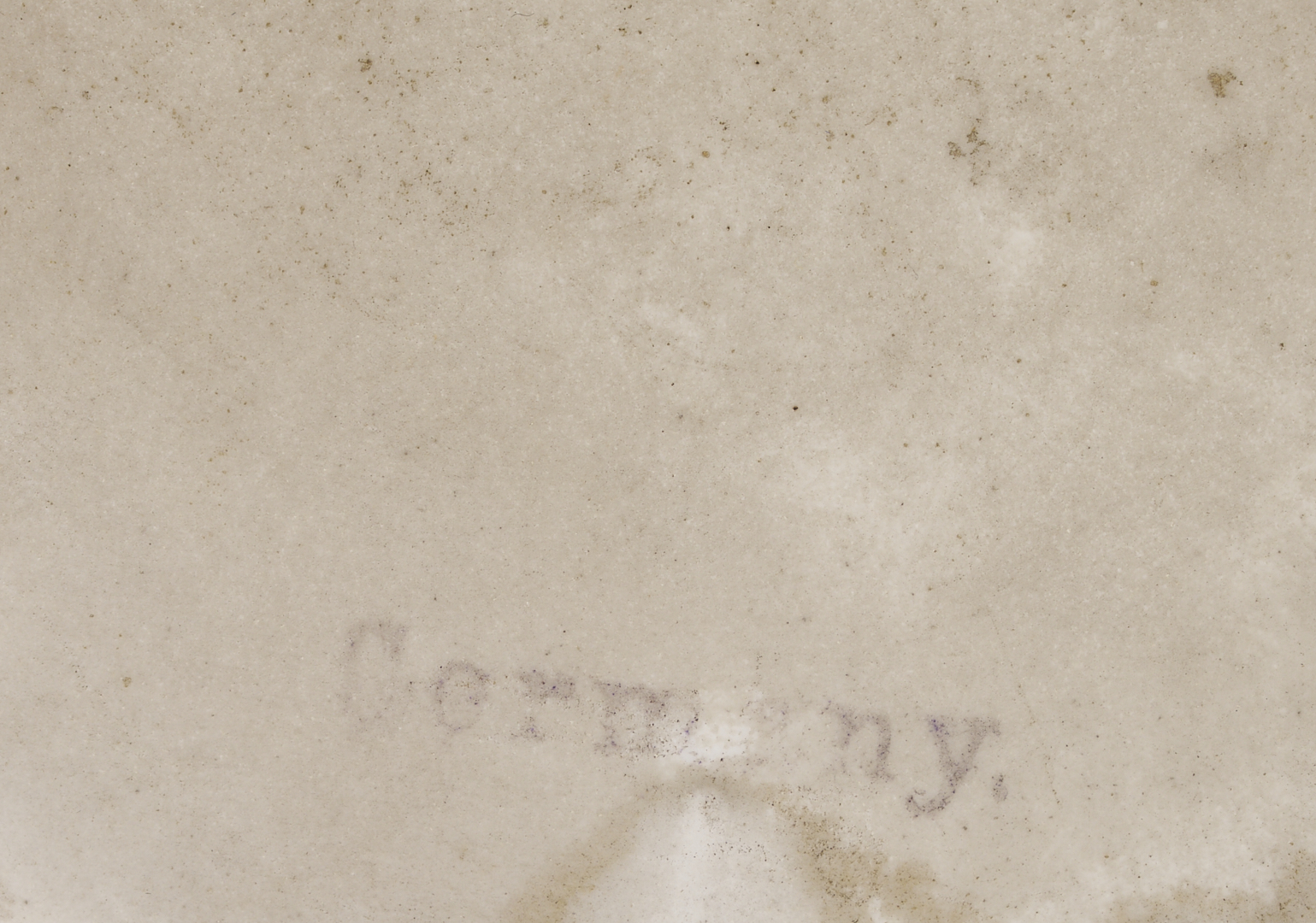 Lot 658: German Porcelain Portrait Plaque, Jeunesse