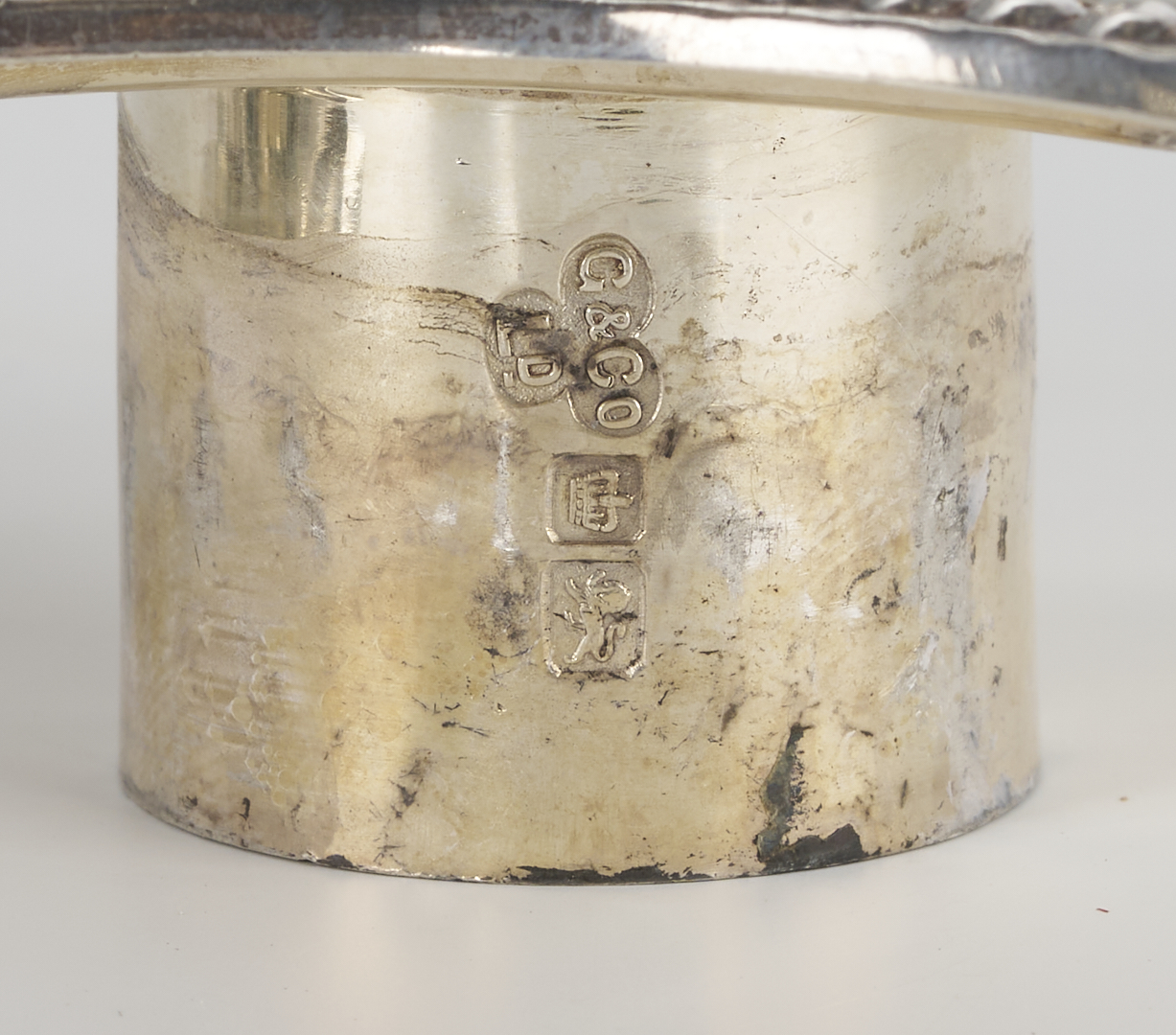 Lot 65: Pair of English Sterling 5-Light Candelabra