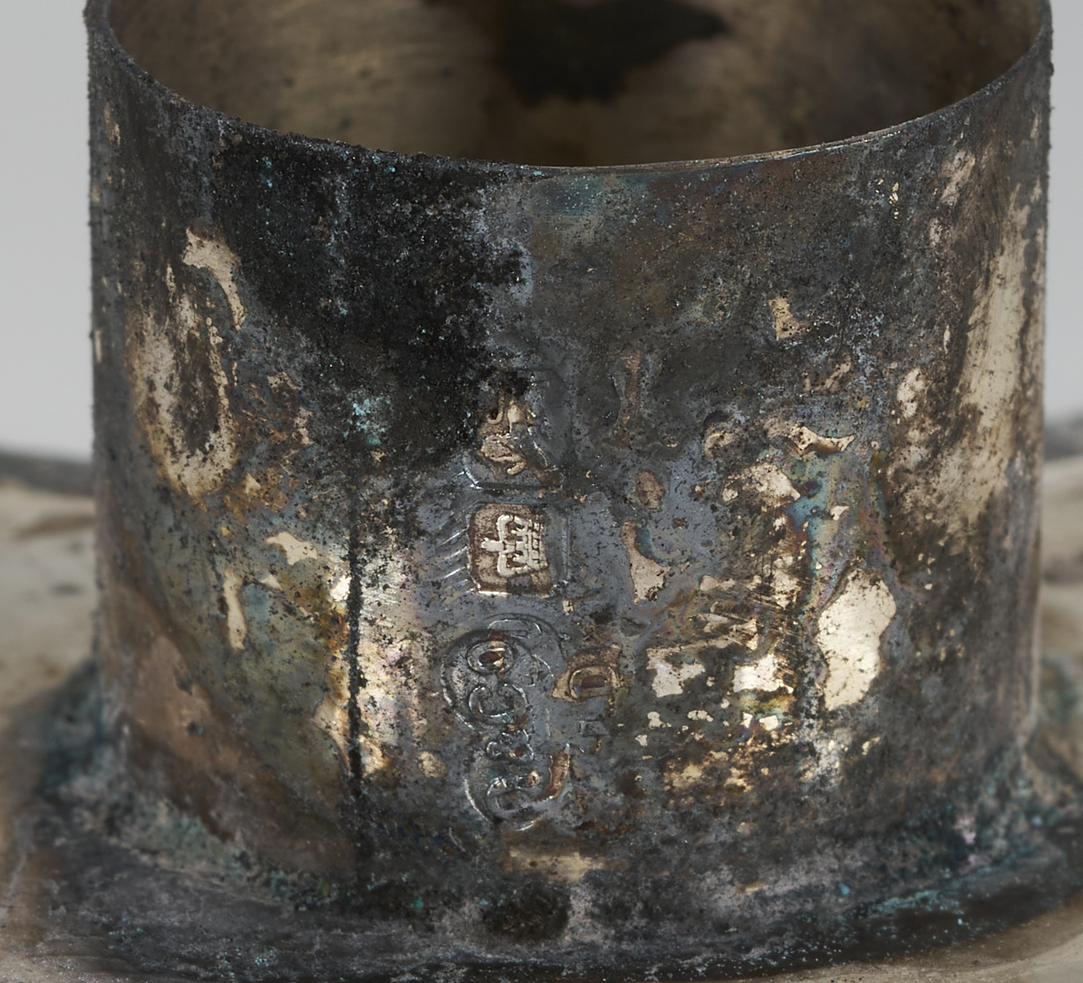 Lot 65: Pair of English Sterling 5-Light Candelabra