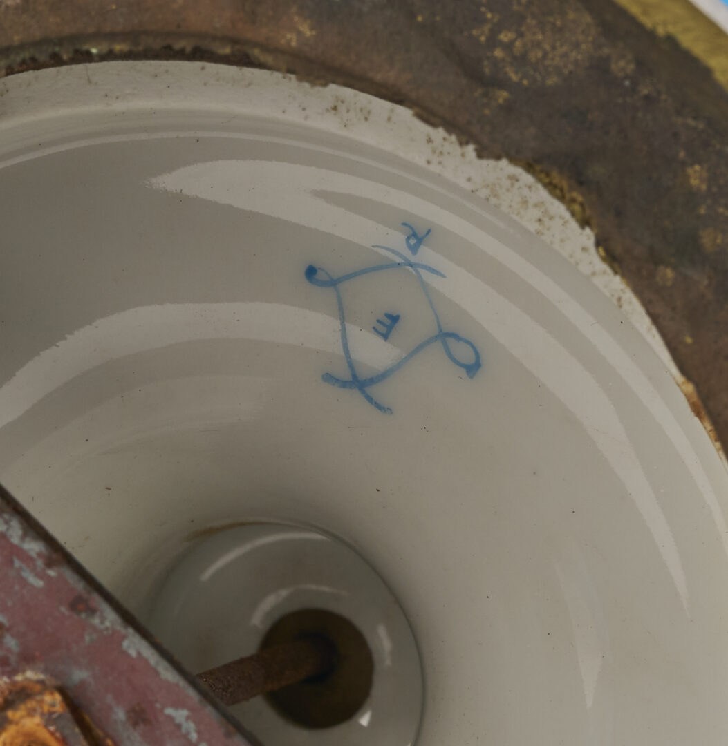 Lot 662: Pair of French Sevres Style Porcelain Urns