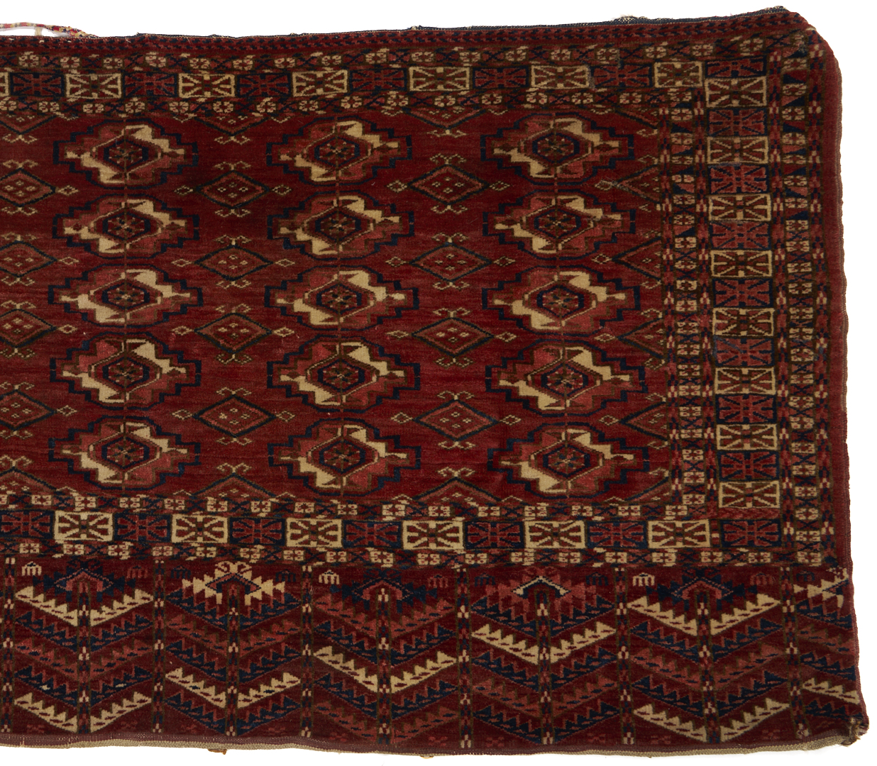 Lot 667: 2 Antique Tekke Torba Rugs