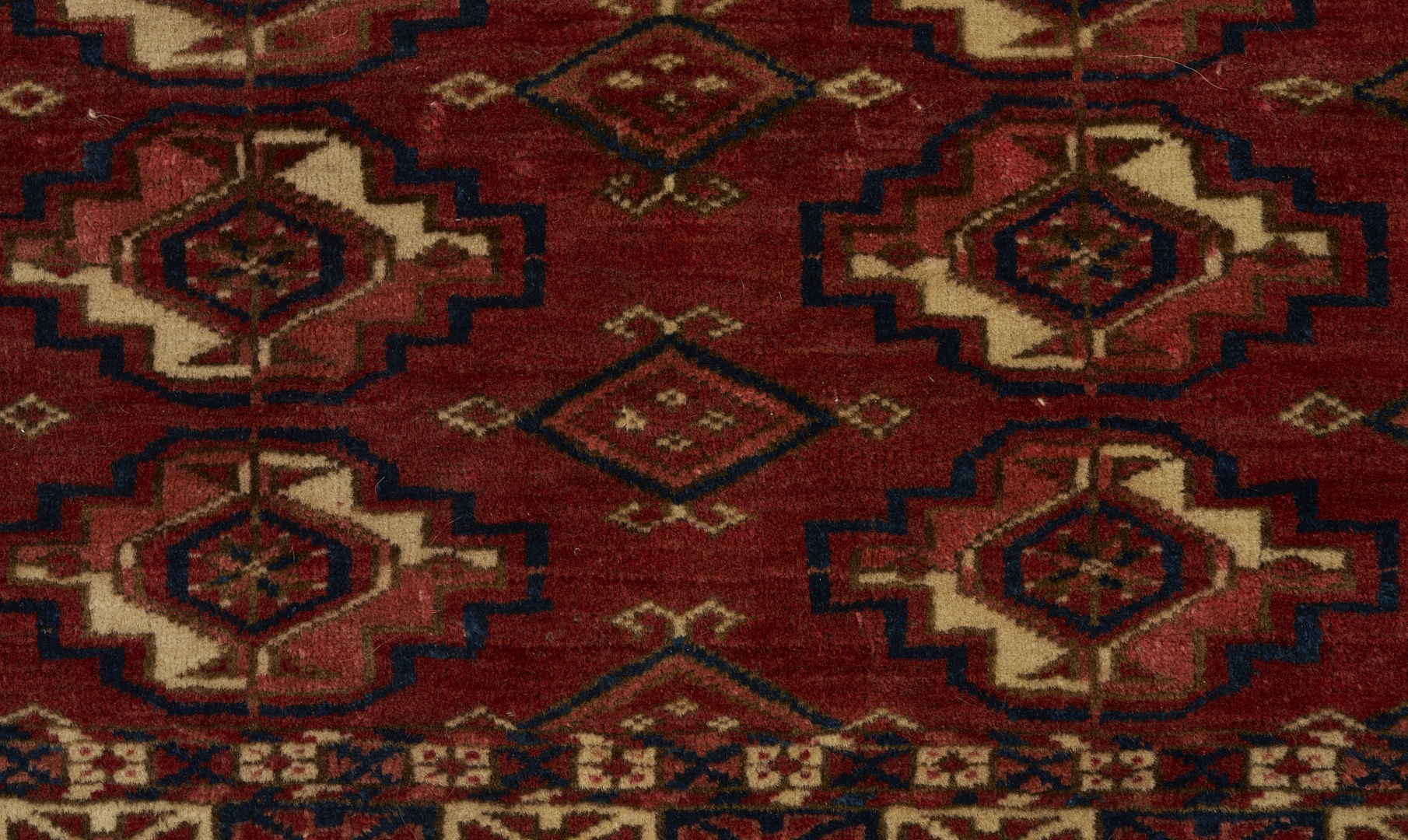 Lot 667: 2 Antique Tekke Torba Rugs