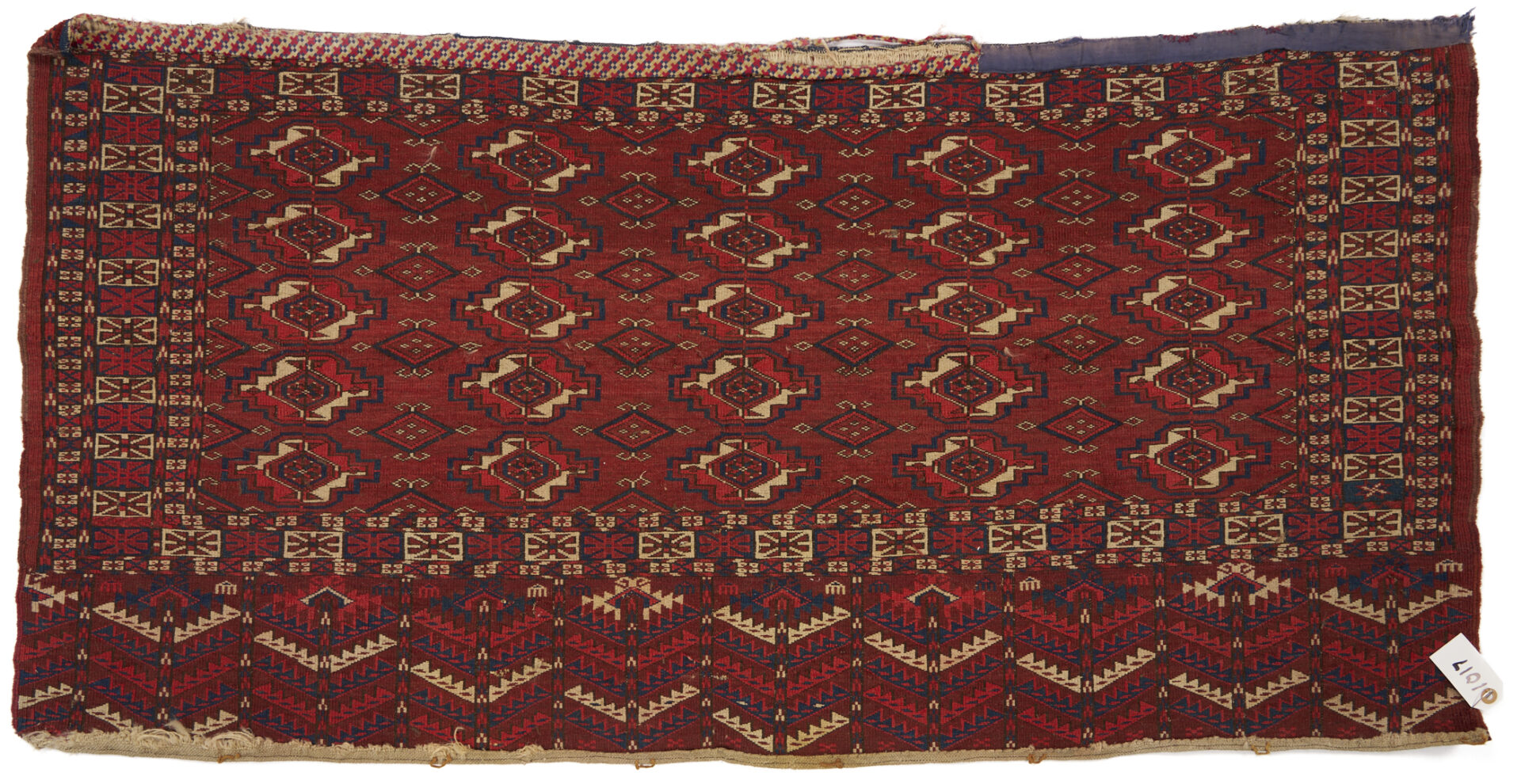 Lot 667: 2 Antique Tekke Torba Rugs