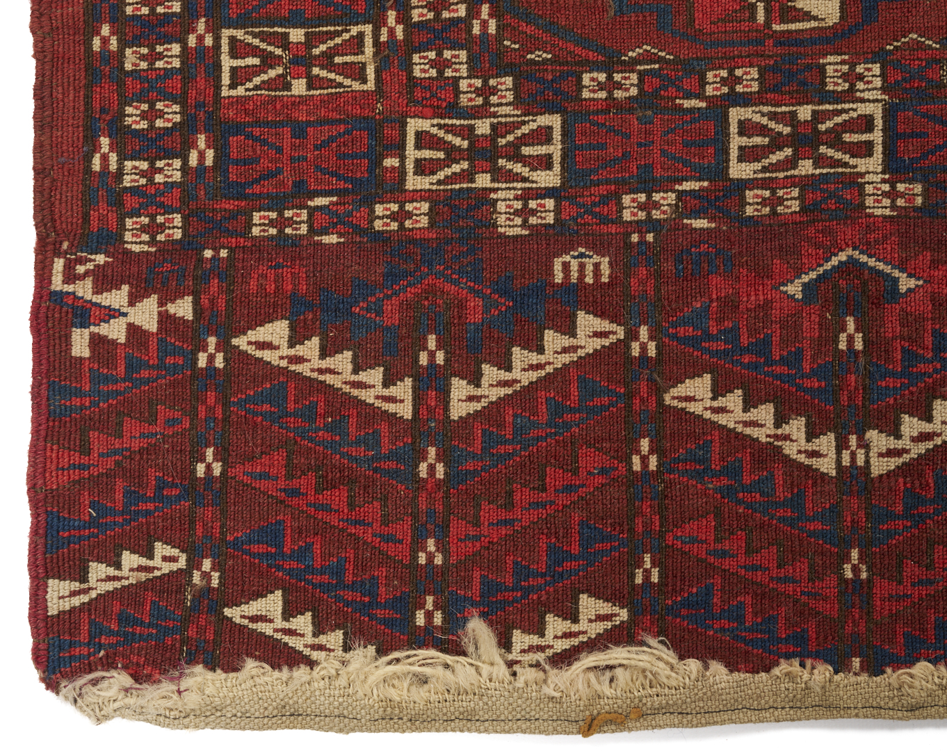 Lot 667: 2 Antique Tekke Torba Rugs