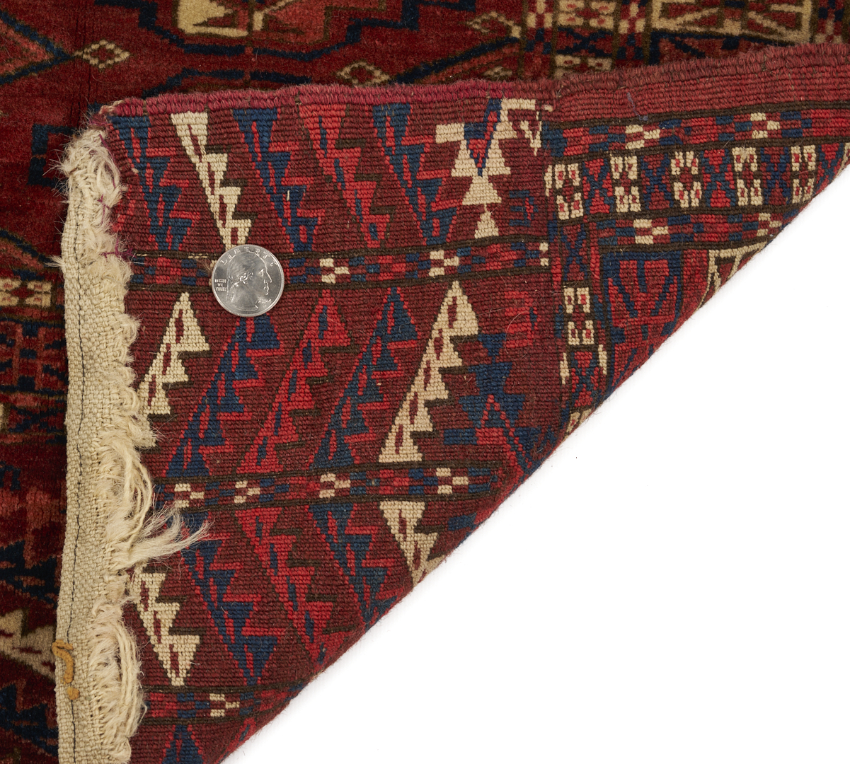 Lot 667: 2 Antique Tekke Torba Rugs
