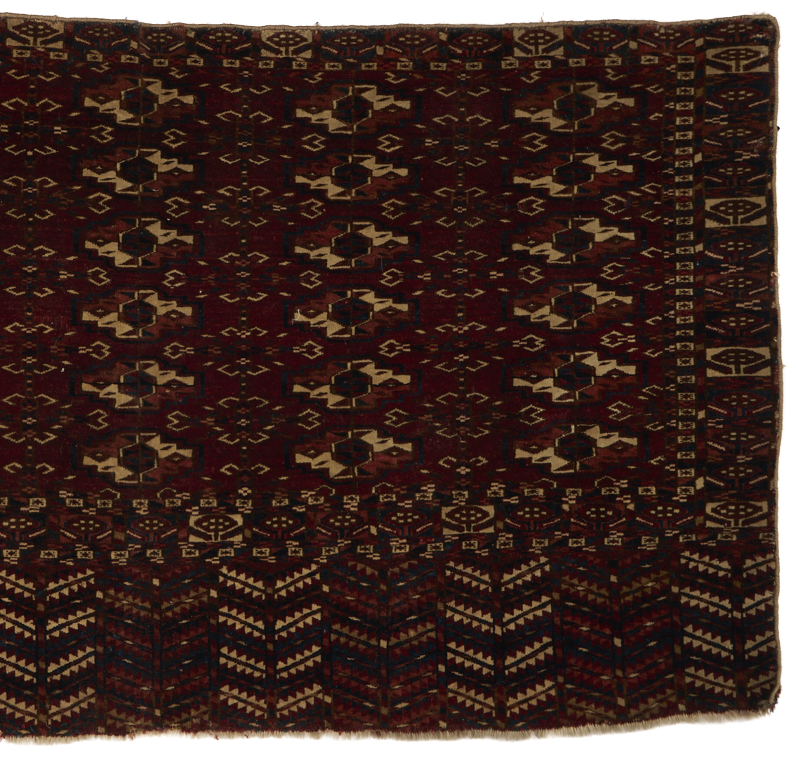 Lot 667: 2 Antique Tekke Torba Rugs