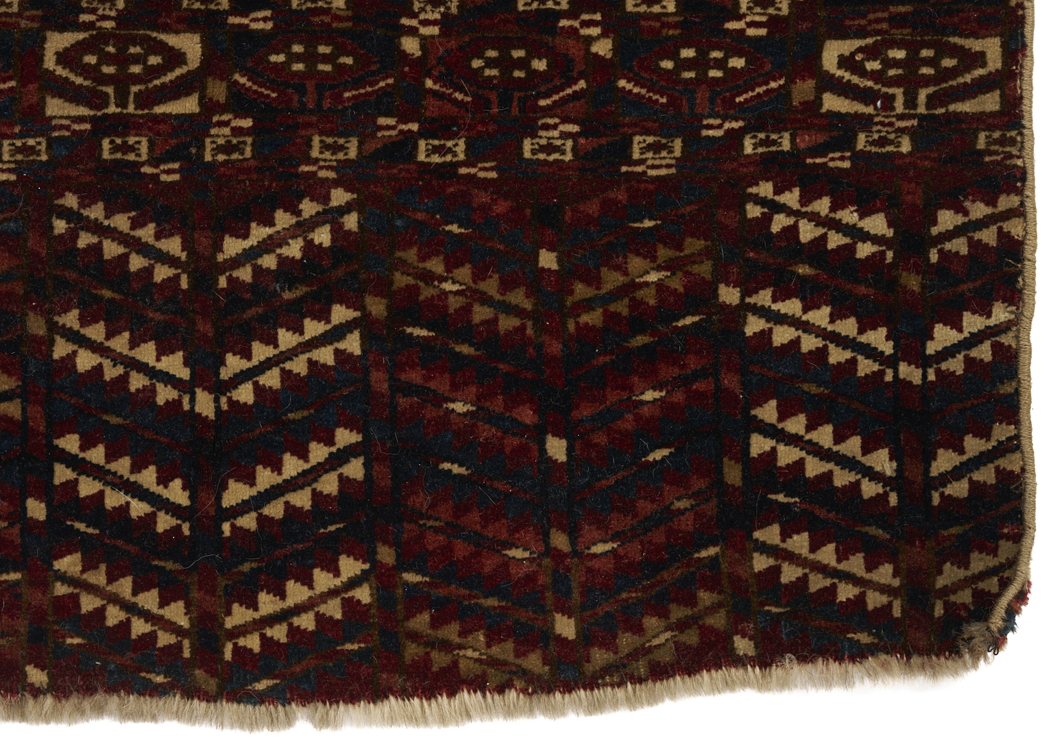 Lot 667: 2 Antique Tekke Torba Rugs