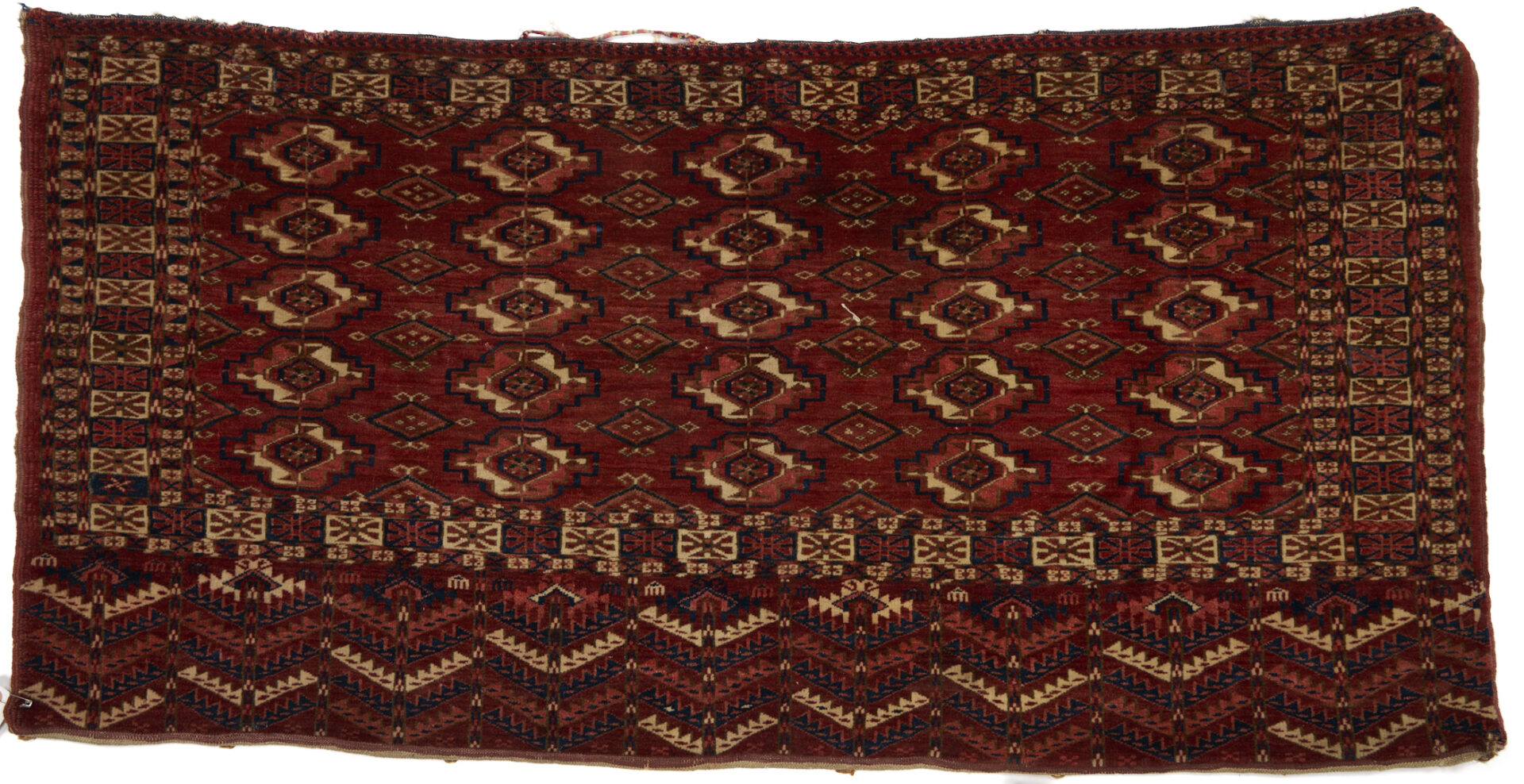 Lot 667: 2 Antique Tekke Torba Rugs