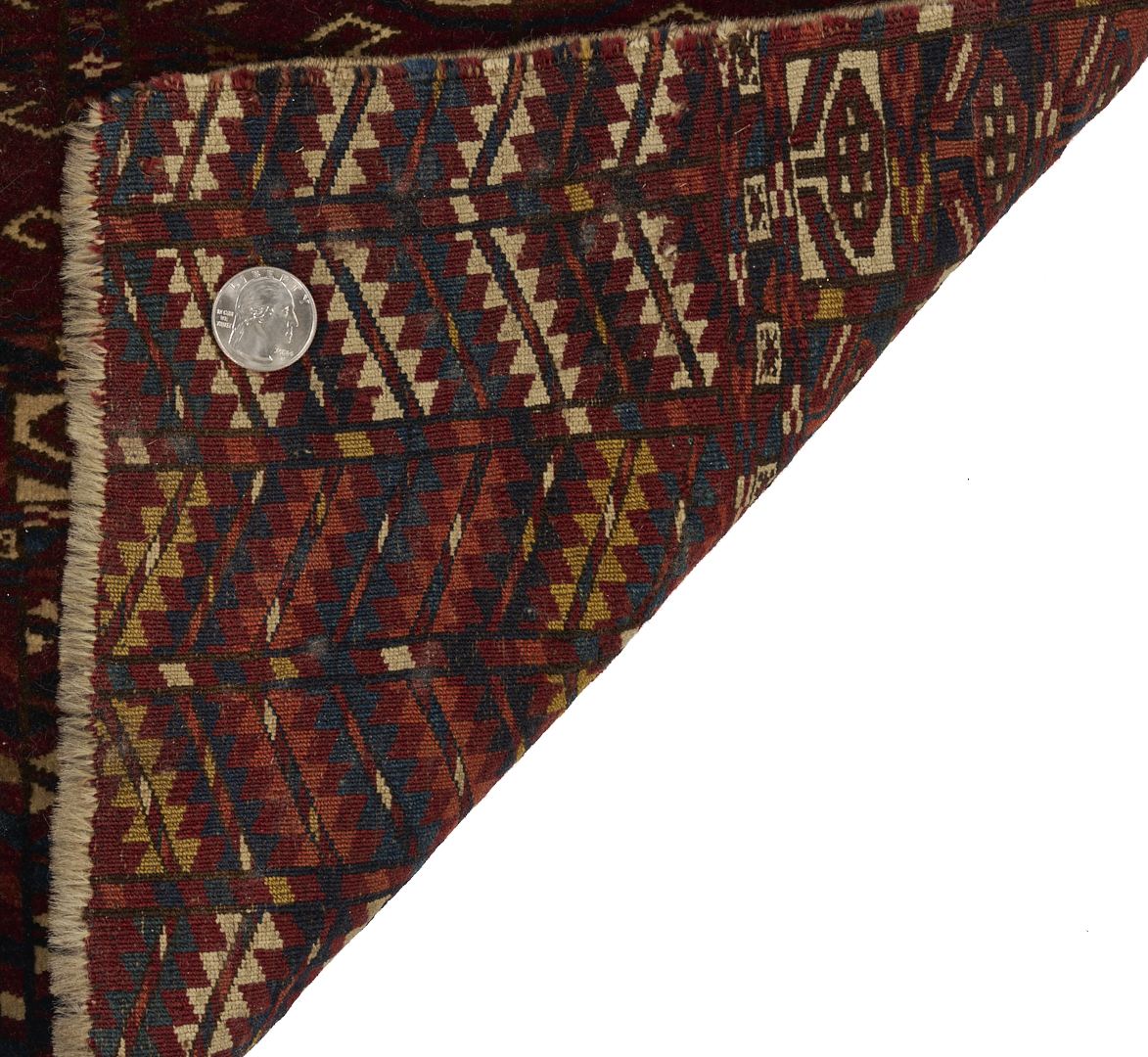 Lot 667: 2 Antique Tekke Torba Rugs
