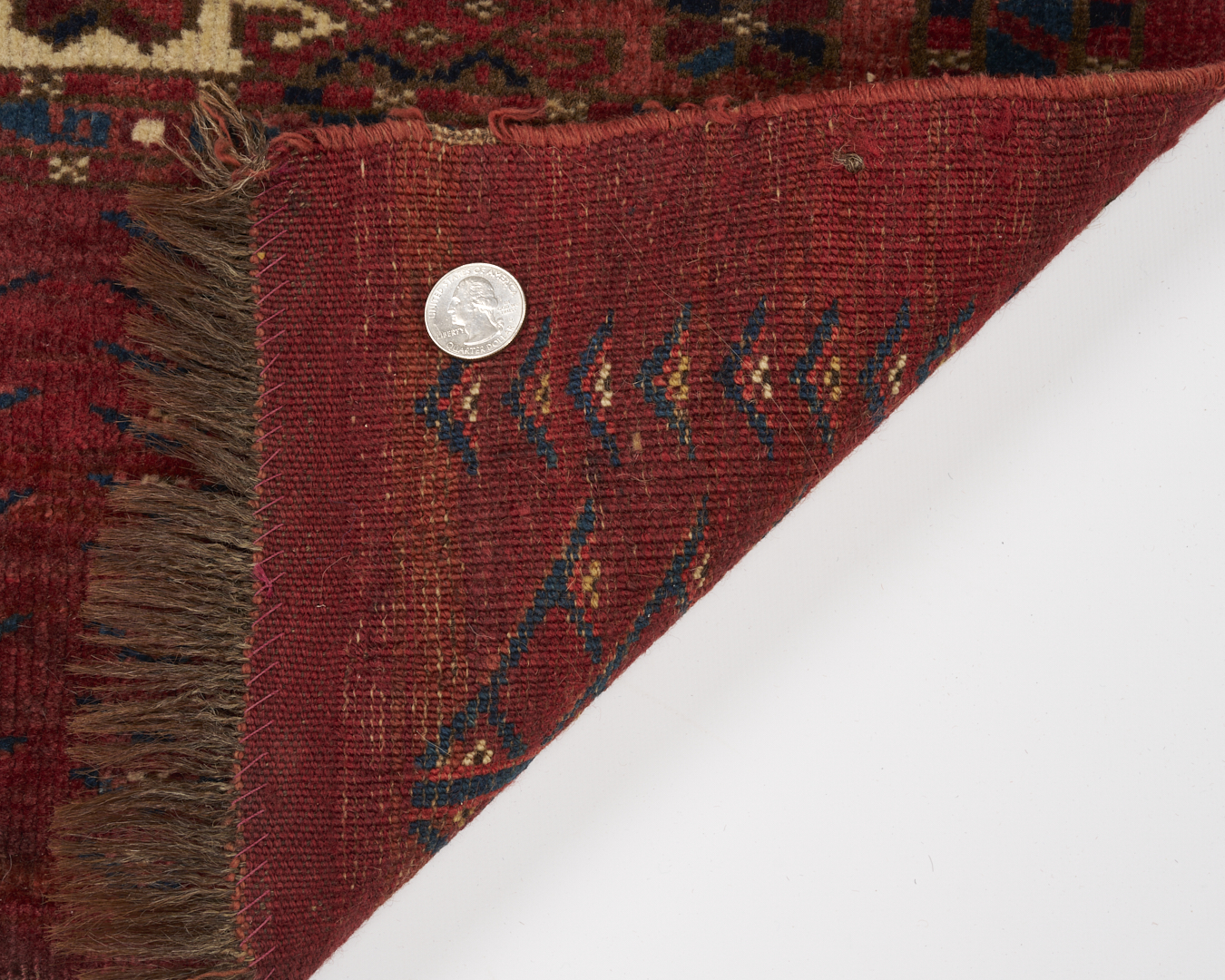 Lot 669: 2 Antique Turkman Yomud Chuvals