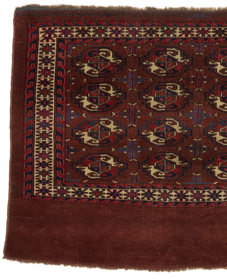 Lot 669: 2 Antique Turkman Yomud Chuvals
