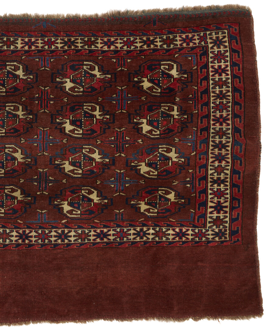 Lot 669: 2 Antique Turkman Yomud Chuvals