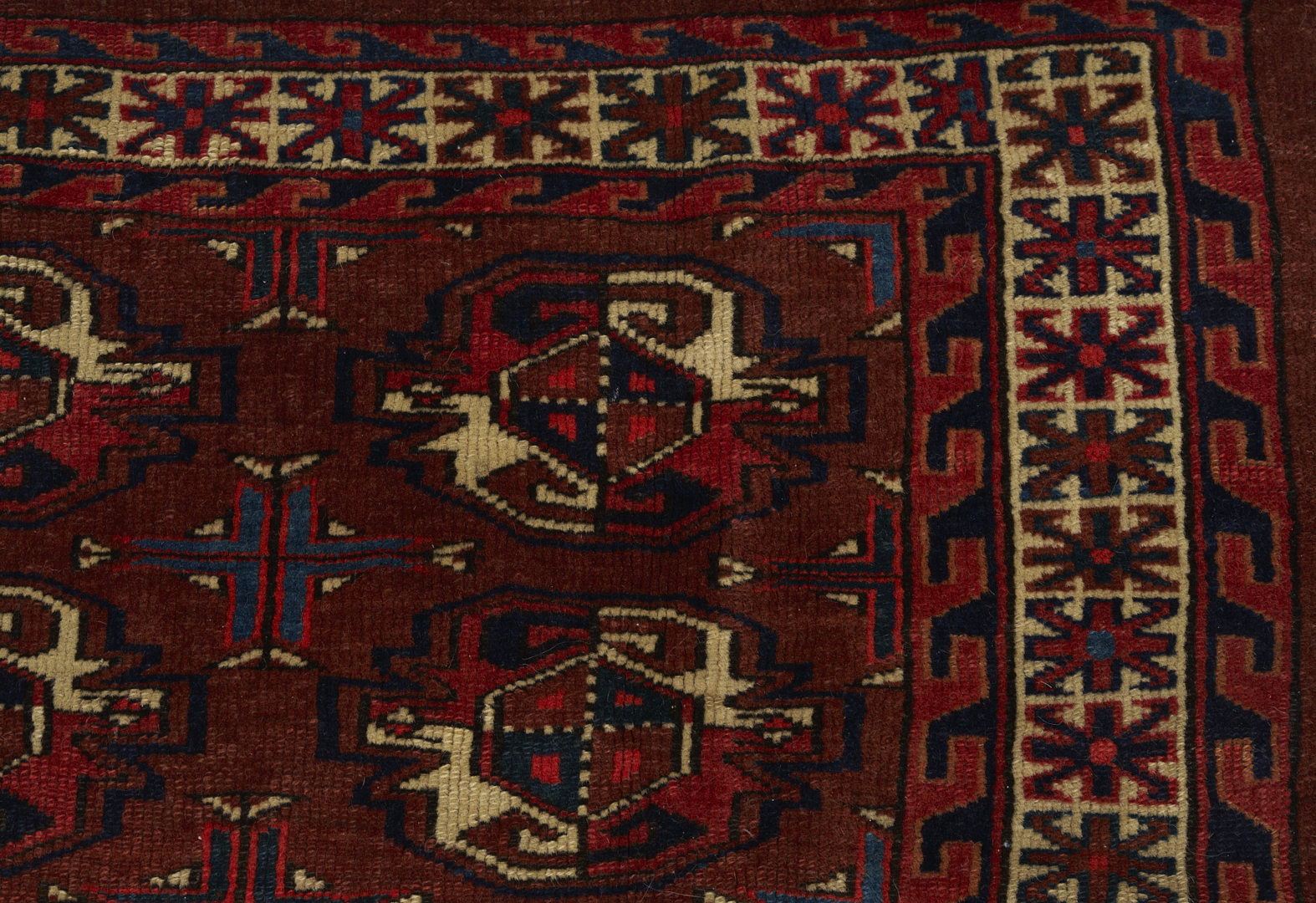 Lot 669: 2 Antique Turkman Yomud Chuvals