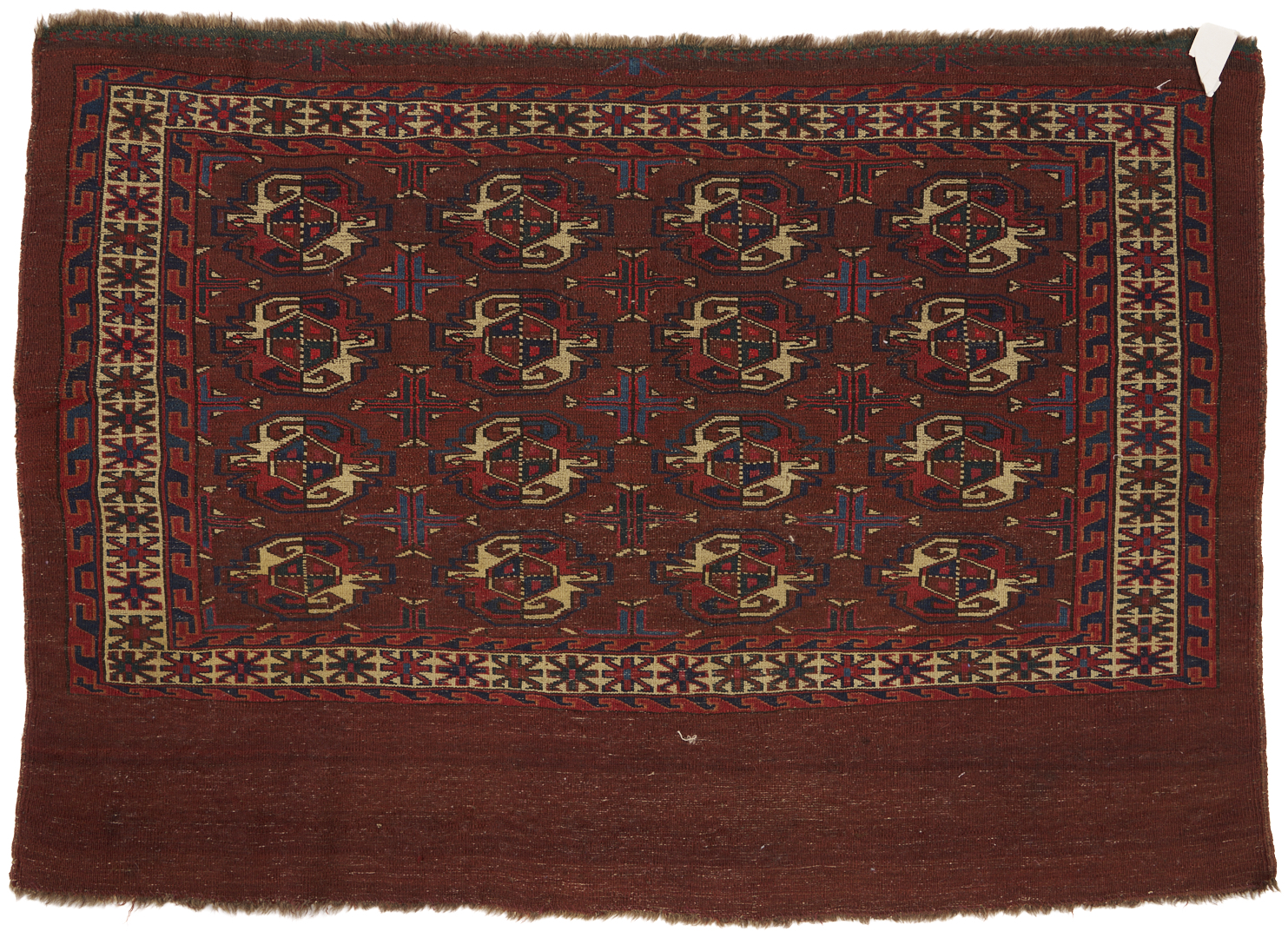 Lot 669: 2 Antique Turkman Yomud Chuvals