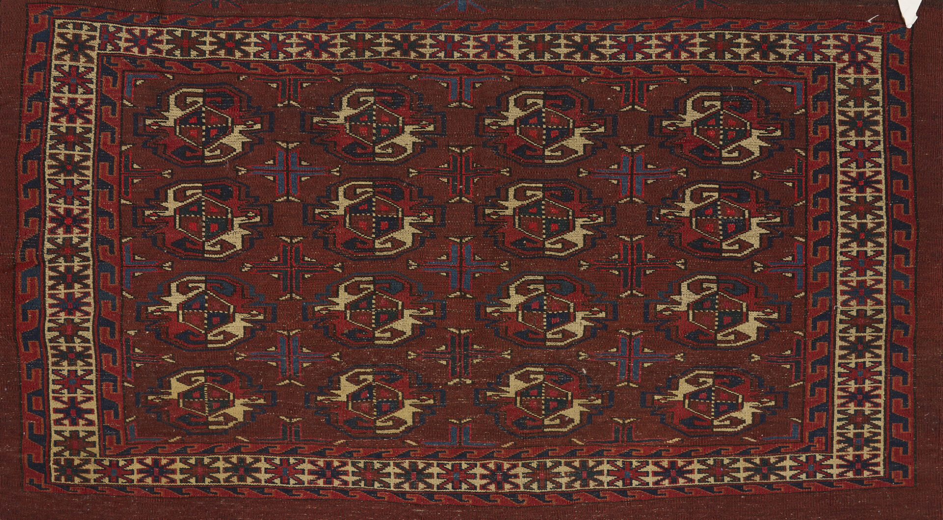 Lot 669: 2 Antique Turkman Yomud Chuvals