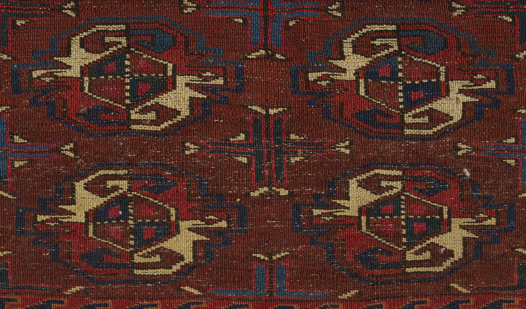 Lot 669: 2 Antique Turkman Yomud Chuvals