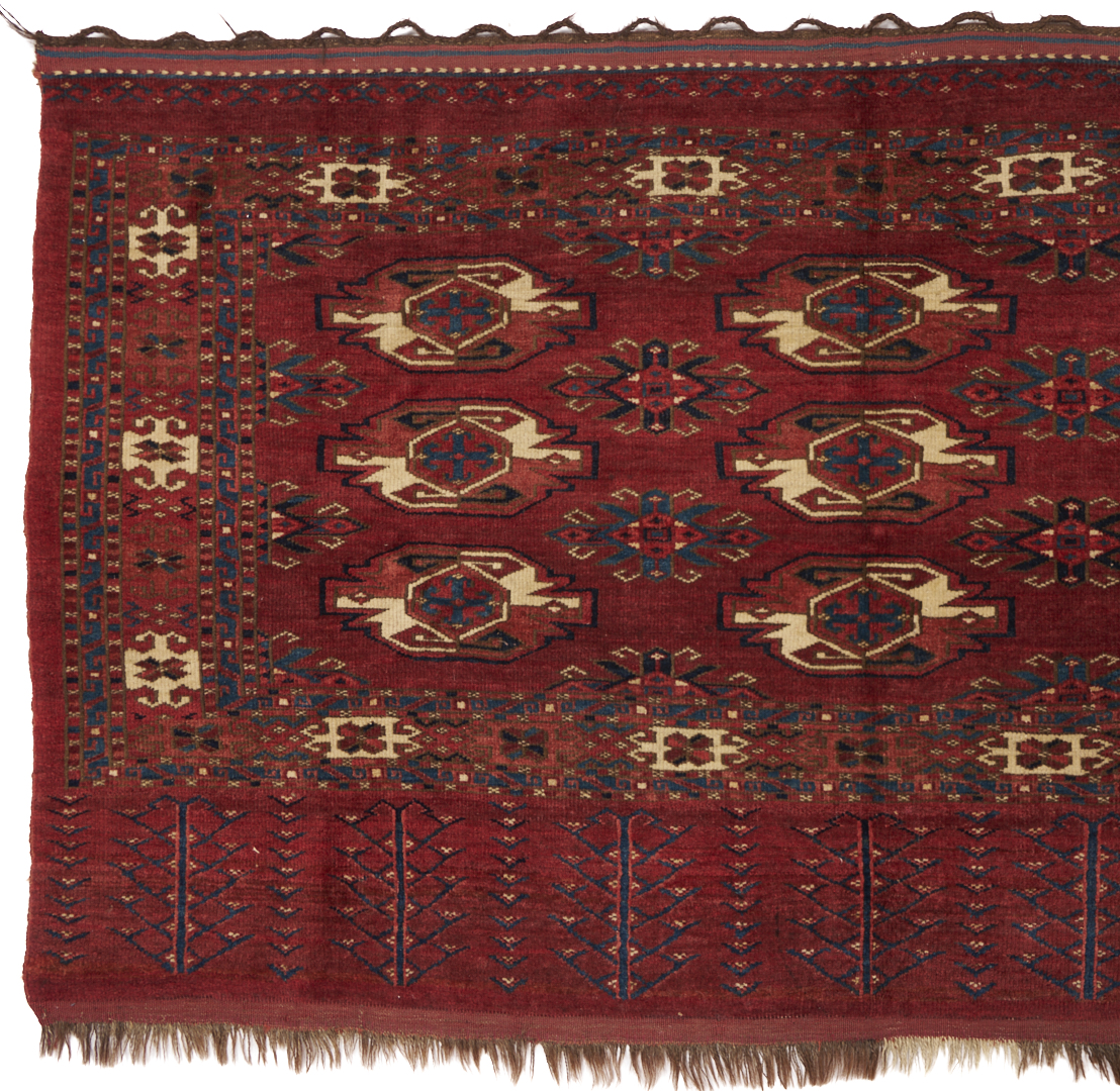 Lot 669: 2 Antique Turkman Yomud Chuvals