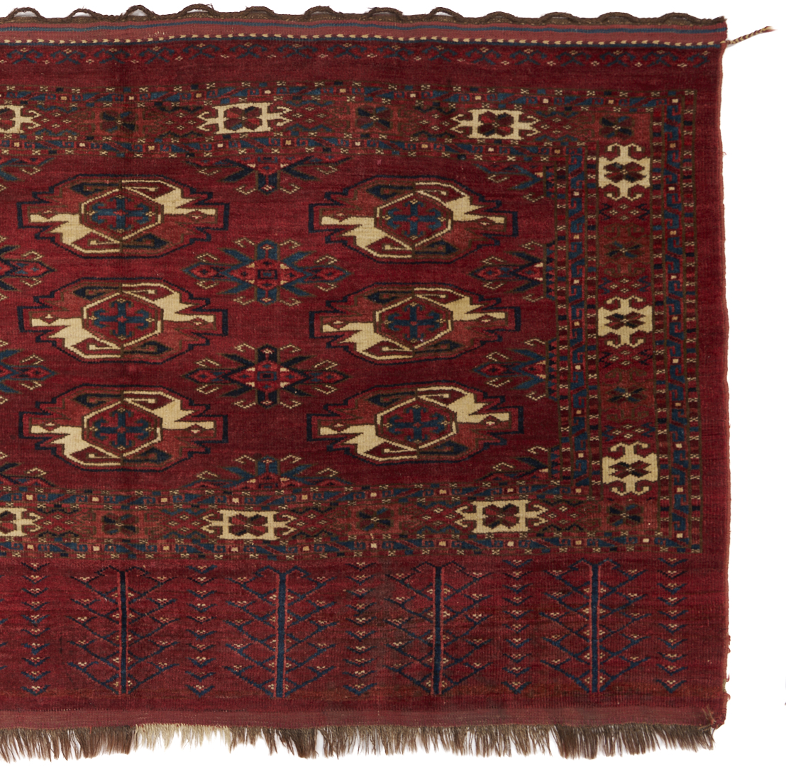 Lot 669: 2 Antique Turkman Yomud Chuvals