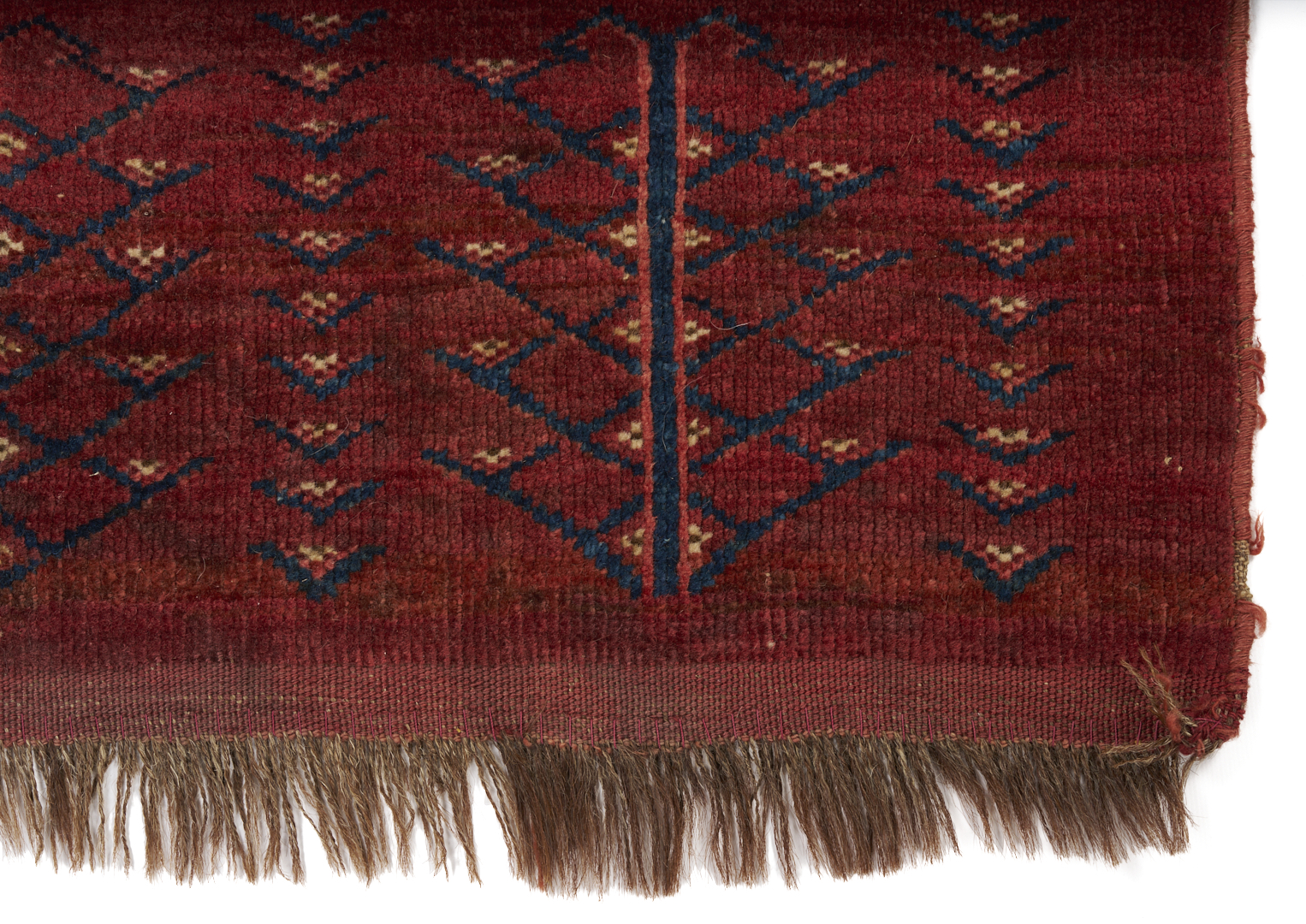 Lot 669: 2 Antique Turkman Yomud Chuvals