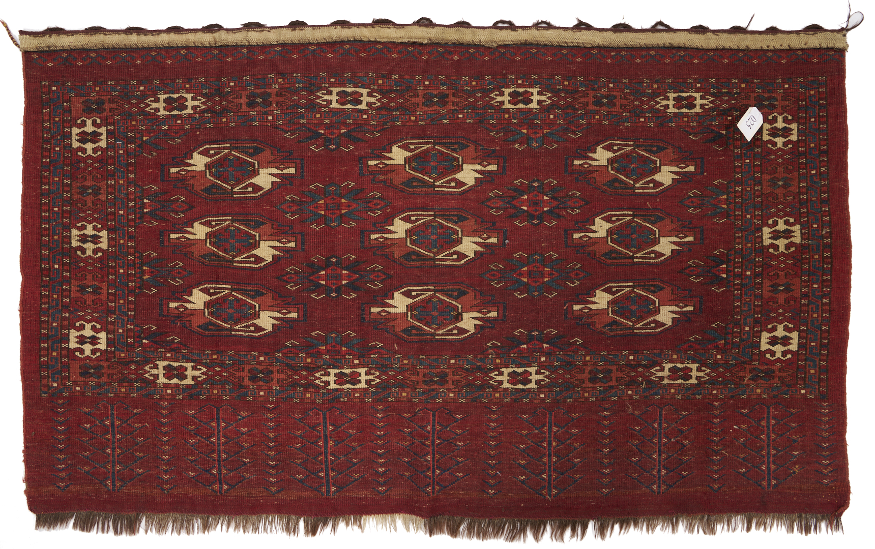 Lot 669: 2 Antique Turkman Yomud Chuvals