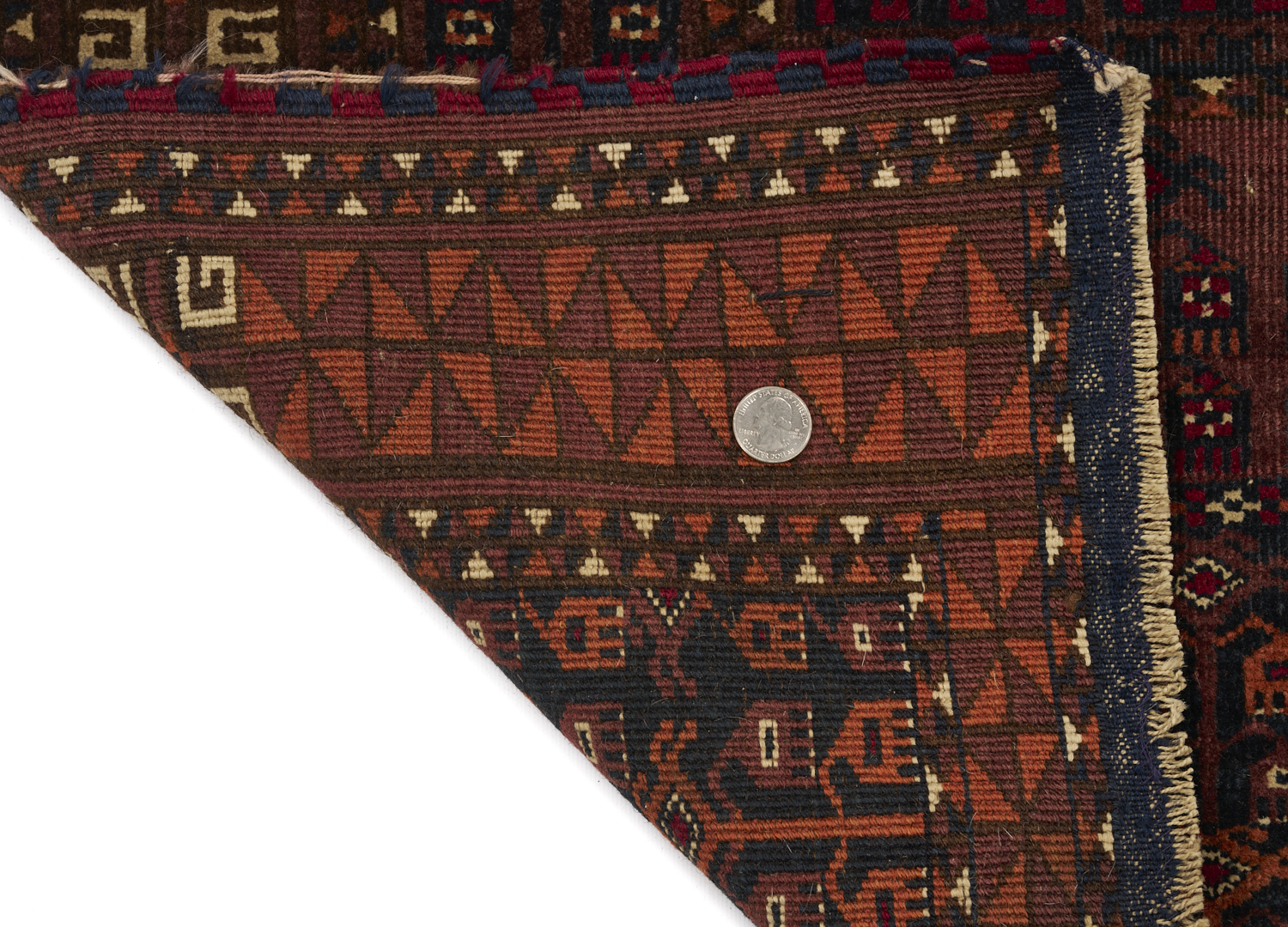 Lot 670: 2 Antique Turkmen Ersari Rugs, Ensi & Prayer Rug