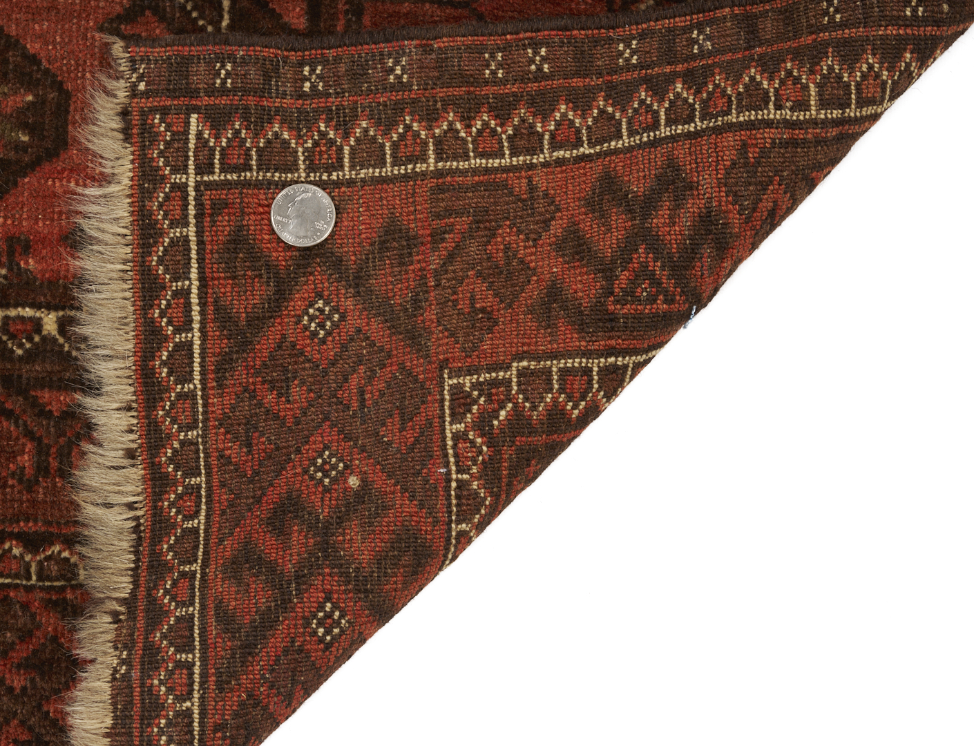 Lot 670: 2 Antique Turkmen Ersari Rugs, Ensi & Prayer Rug