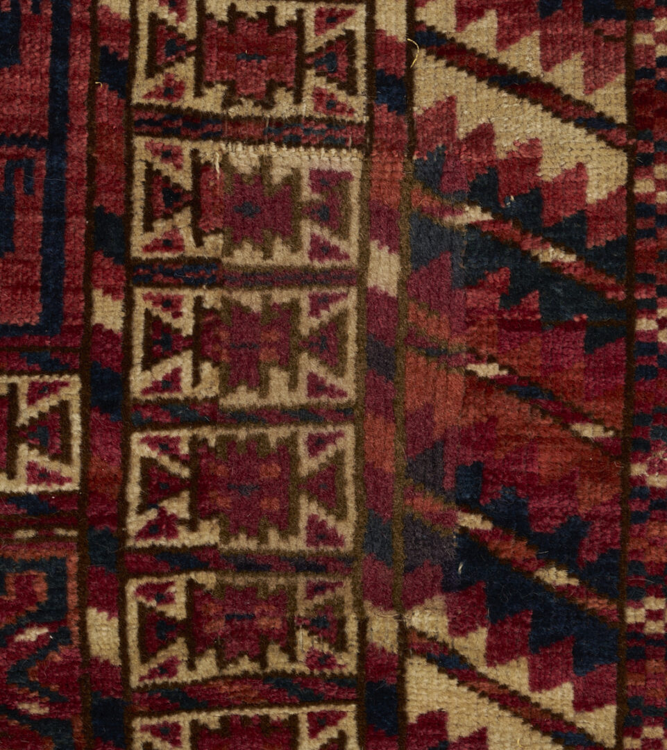 Lot 672: 2 Antique Turken Rugs, Ensi Yomud & Youmud
