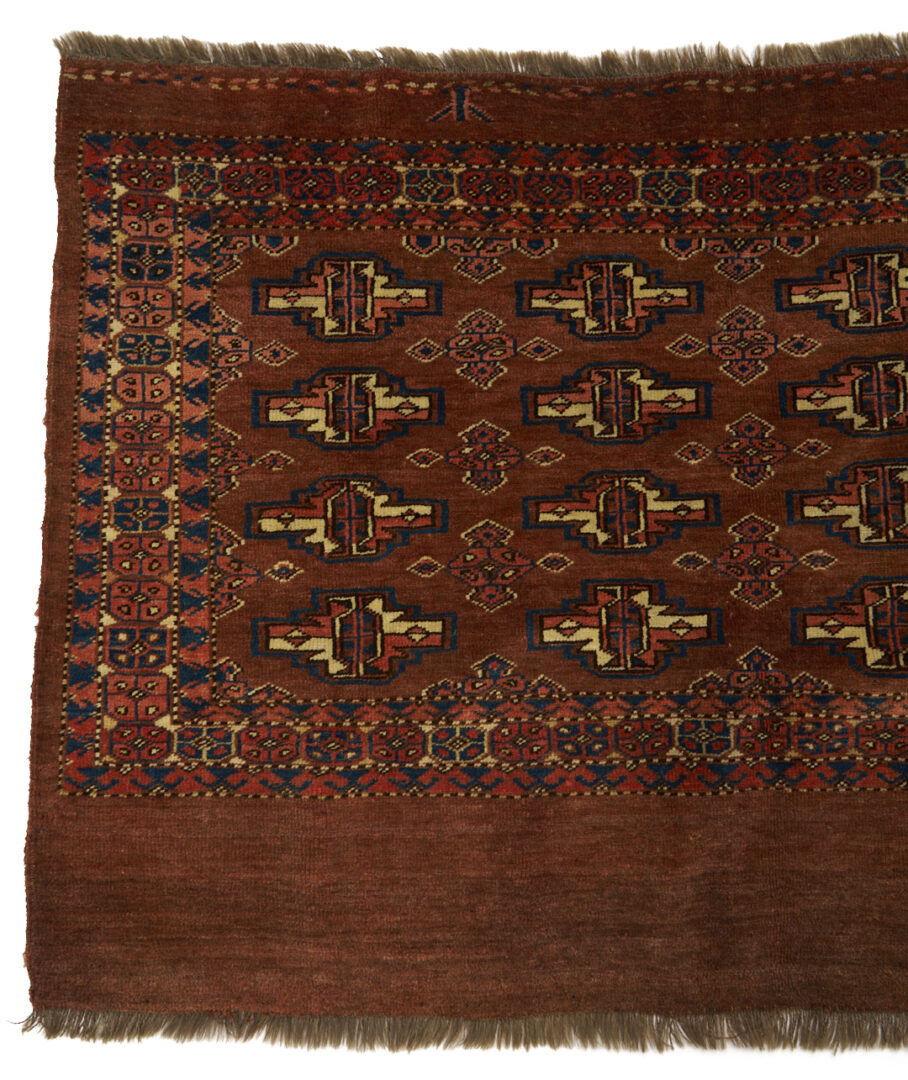 Lot 674: 3 Antique Turkman Weavings, 2 Yomud Chuval & 1 Yomud Asmalyk