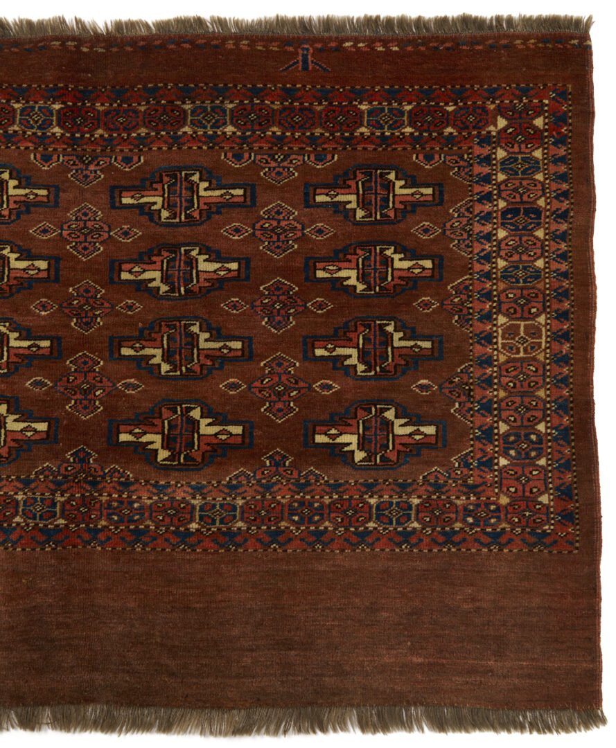 Lot 674: 3 Antique Turkman Weavings, 2 Yomud Chuval & 1 Yomud Asmalyk