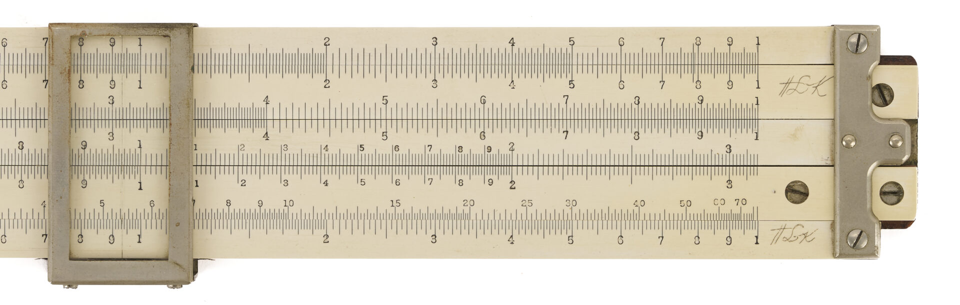 Lot 677: Keuffel & Esser 4090 Universal 10″ Slide Rule; ca. 1910
