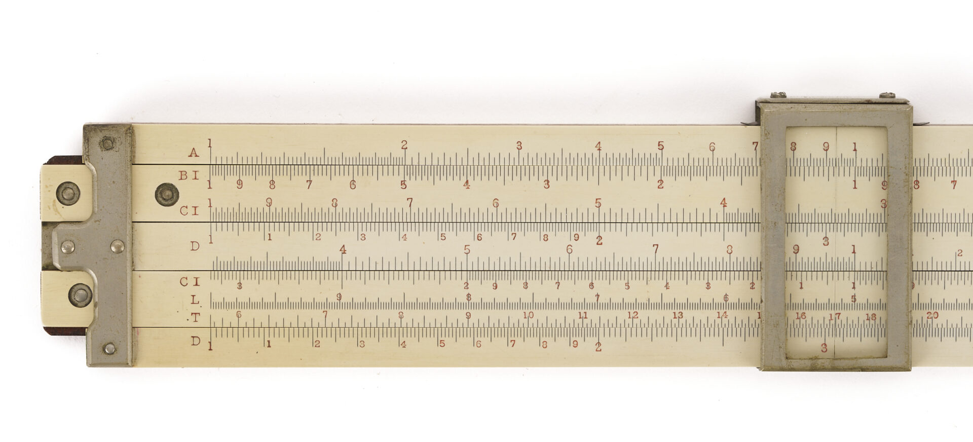 Lot 677: Keuffel & Esser 4090 Universal 10″ Slide Rule; ca. 1910