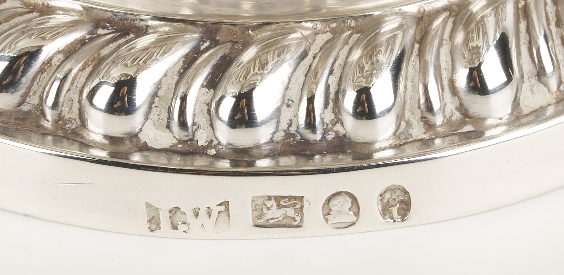 Lot 67: Assembled 4-Pc English Regency Sterling Tea Service