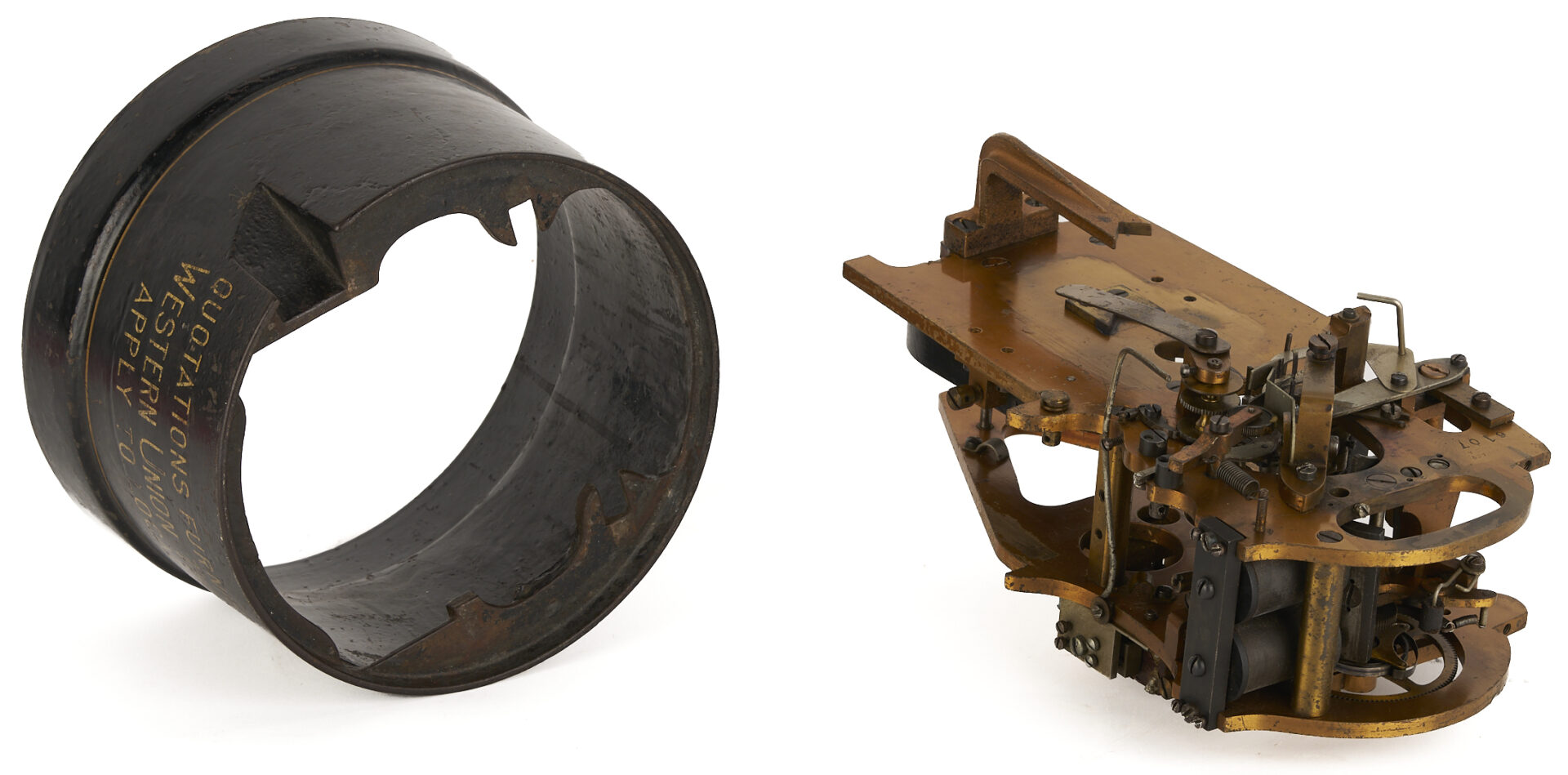 Lot 682: Western Union Model 35-A Ticker Tape Machine