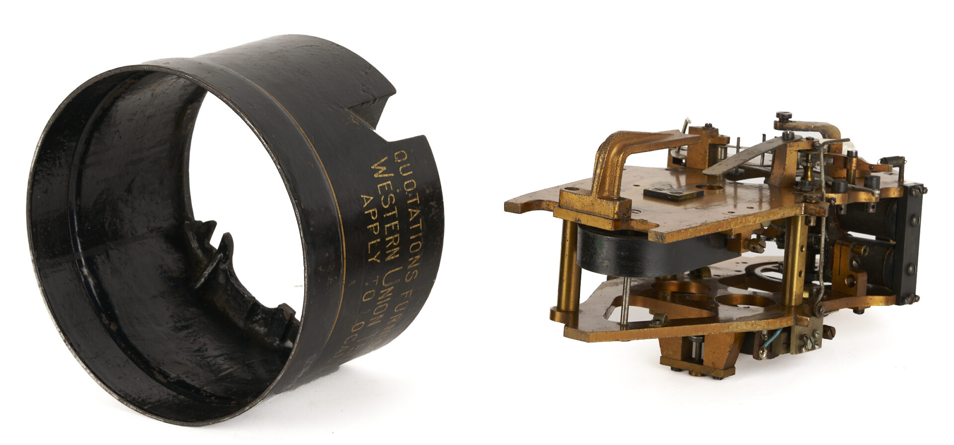 Lot 682: Western Union Model 35-A Ticker Tape Machine