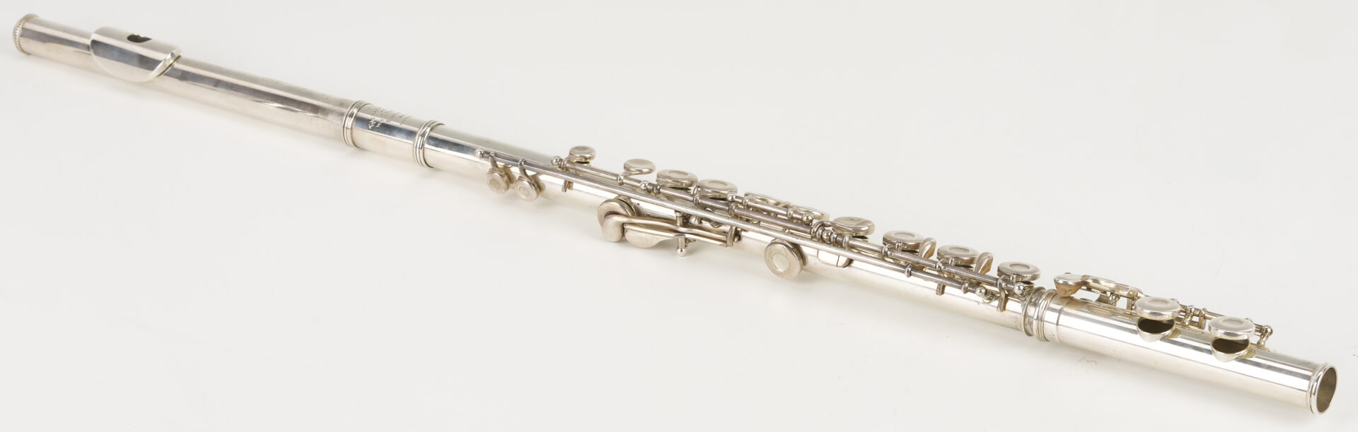 Lot 684: Sterling Silver Flute, William S. Haynes & Co.