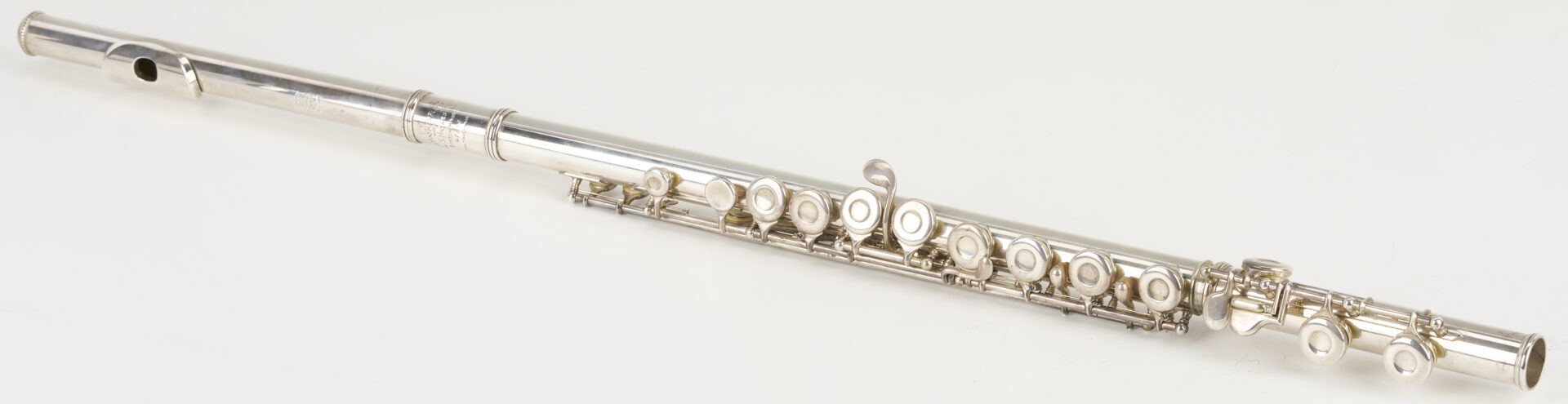 Lot 684: Sterling Silver Flute, William S. Haynes & Co.