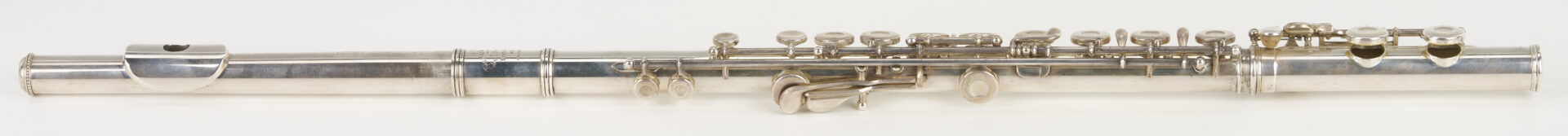 Lot 684: Sterling Silver Flute, William S. Haynes & Co.