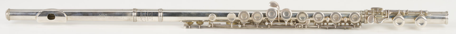 Lot 684: Sterling Silver Flute, William S. Haynes & Co.