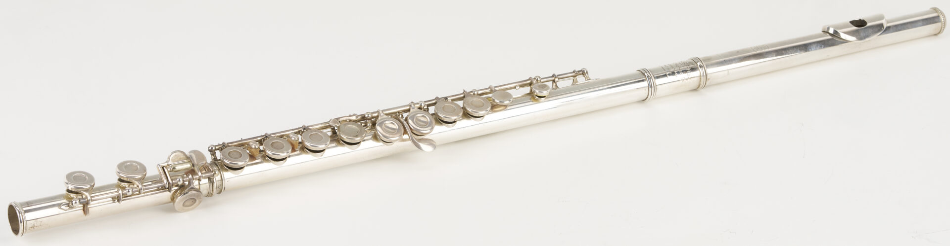 Lot 684: Sterling Silver Flute, William S. Haynes & Co.