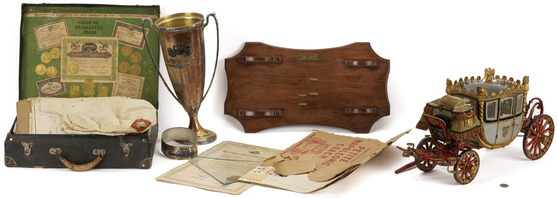 Lot 685: Fisher Body Craftsman’s Guild Napoleonic Coach w/ Extensive Builder Archive