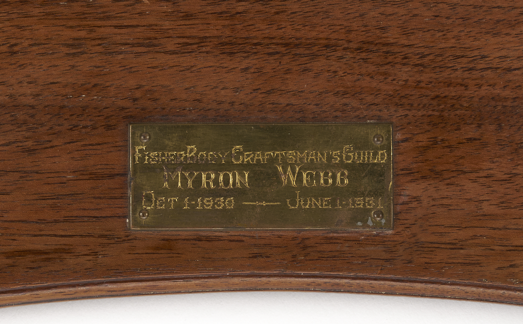 Lot 685: Fisher Body Craftsman’s Guild Napoleonic Coach w/ Extensive Builder Archive