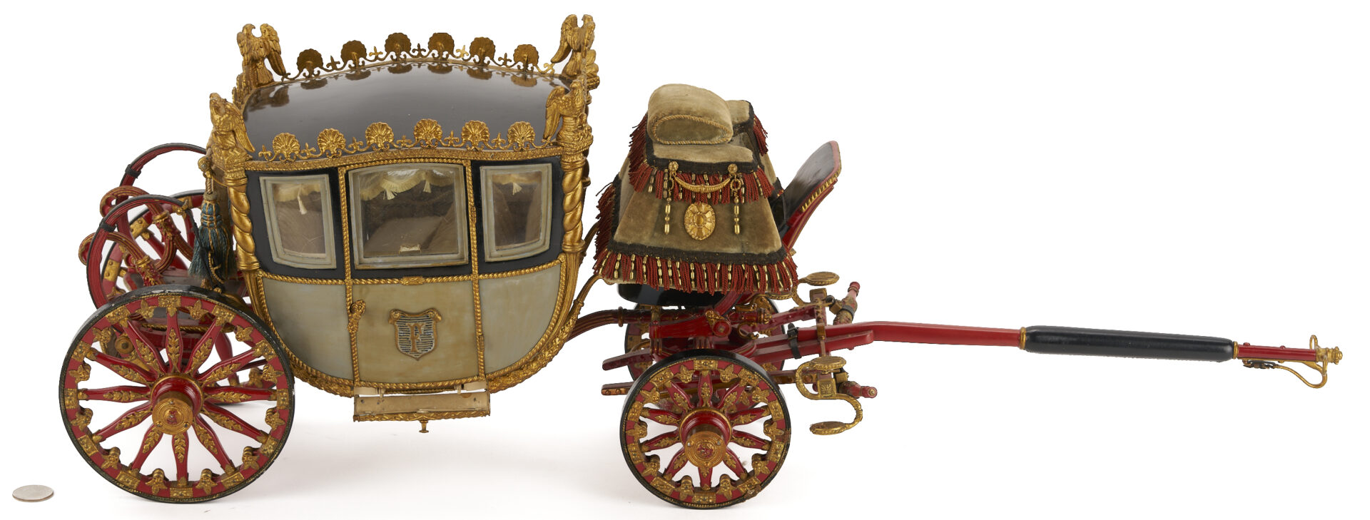 Lot 685: Fisher Body Craftsman’s Guild Napoleonic Coach w/ Extensive Builder Archive