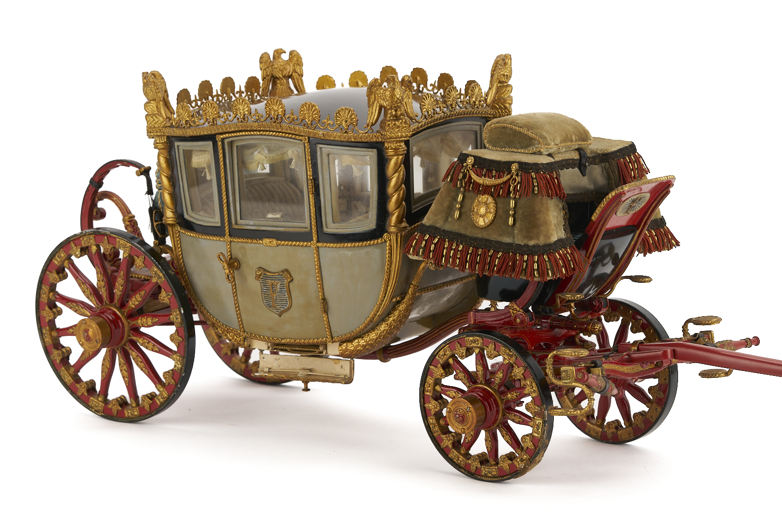 Lot 685: Fisher Body Craftsman’s Guild Napoleonic Coach w/ Extensive Builder Archive
