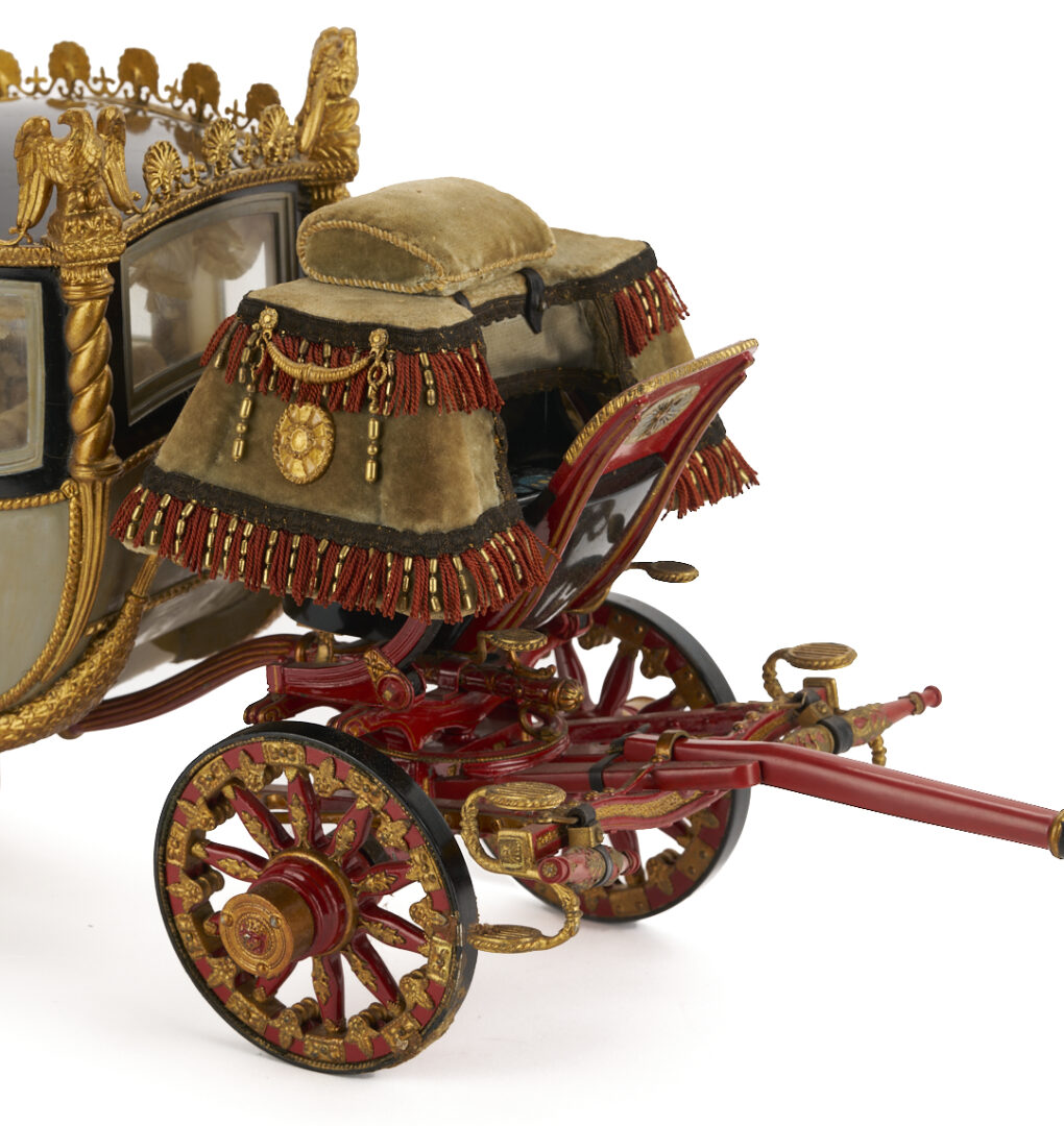 Lot 685: Fisher Body Craftsman’s Guild Napoleonic Coach w/ Extensive Builder Archive
