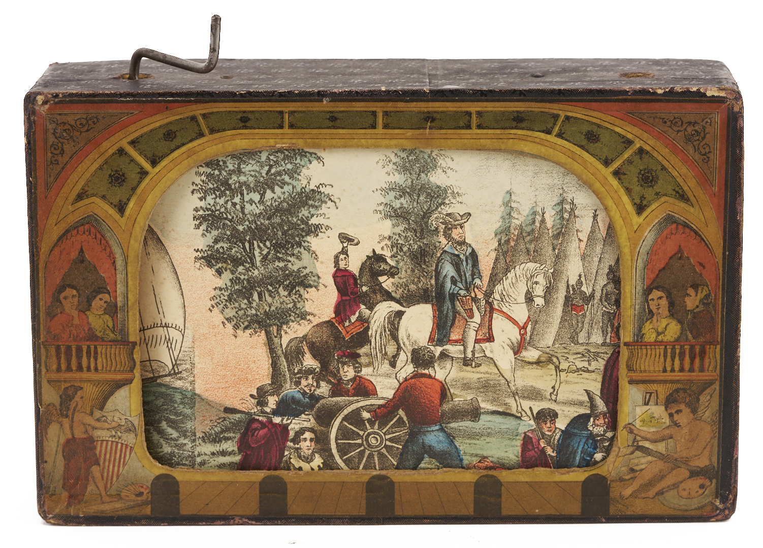 Lot 689: Milton Bradley Historiscope U.S. History Pictogram